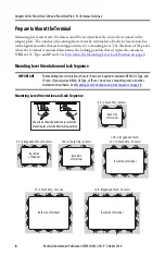 Предварительный просмотр 8 страницы Allen-Bradley 2711P-RAAK10 Installation Instructions Manual