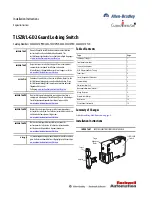 Предварительный просмотр 1 страницы Allen-Bradley 440G-TZS21UPLH Installation Instructions Manual