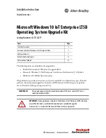 Allen-Bradley 6177R Installation Instructions Manual preview