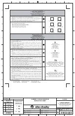 Предварительный просмотр 3 страницы Allen-Bradley 809S-E1A Manual