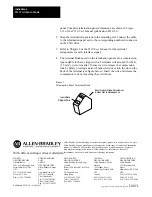 Preview for 2 page of Allen-Bradley 8510SA-TP Series Instructions