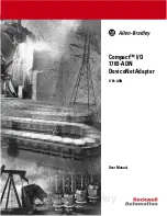 Предварительный просмотр 1 страницы Allen-Bradley Compact I/O 1769-ADN DeviceNet User Manual