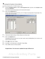 Preview for 63 page of Allen-Bradley ControlLogix 1756-STRT3 Quick Start Manual