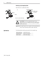 Предварительный просмотр 6 страницы Allen-Bradley ControlNet Coax Tap 1786-TPR Installation Instructions Manual