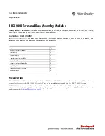 Allen-Bradley FLEX 5000 Installation Instructions Manual preview