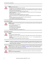 Предварительный просмотр 4 страницы Allen-Bradley FLEX 5000 Installation Instructions Manual