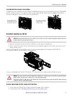 Предварительный просмотр 9 страницы Allen-Bradley FLEX 5000 Installation Instructions Manual