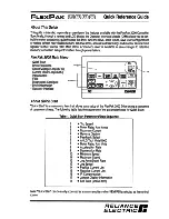 Предварительный просмотр 1 страницы Allen-Bradley FlexPak 3000 Quick Reference Manual