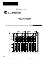 Preview for 49 page of Allen-Bradley Mini-PLC-2/15 Assembly And Installation Manual