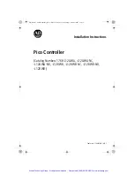 Предварительный просмотр 2 страницы Allen-Bradley Pico 1760-L12AWA Installation Instructions Manual