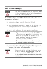 Предварительный просмотр 7 страницы Allen-Bradley POINT I/O ControlNet 1734-ACNR Installation Instructions Manual