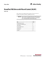 Preview for 1 page of Allen-Bradley PowerFlex 700S Manual