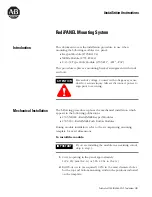 Allen-Bradley RediPANEL Installation Instructions preview