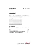 Allen-Bradley VPL-SSN Installation Instructions Manual preview