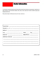 Preview for 8 page of Allen Engineering Corporation 049600 Operations & Parts Manual