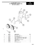 Предварительный просмотр 33 страницы Allen Engineering Corporation HD 550 Operations Manual And Parts Book