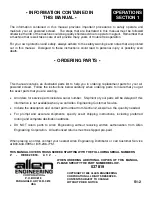 Preview for 5 page of Allen Engineering Corporation RAZORBACK 12HD Operation Manual