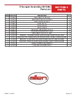 Preview for 93 page of Allen Engineering Corporation RS832 Operations & Parts Manual