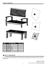 Предварительный просмотр 2 страницы Allen + Roth 0144951 Manual