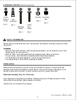 Предварительный просмотр 3 страницы Allen + Roth 0203285 Manual