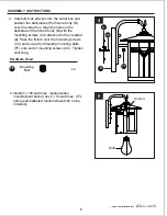 Предварительный просмотр 6 страницы Allen + Roth 0203285 Manual