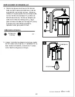 Предварительный просмотр 22 страницы Allen + Roth 0203285 Manual