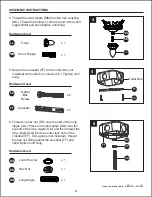 Предварительный просмотр 6 страницы Allen + Roth 0336319 Manual