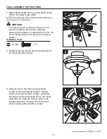 Предварительный просмотр 13 страницы Allen + Roth 0357003 Manual