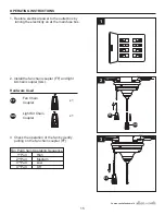 Предварительный просмотр 15 страницы Allen + Roth 0357003 Manual