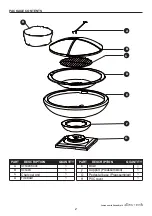 Предварительный просмотр 2 страницы Allen + Roth 0383766 Manual