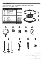 Предварительный просмотр 9 страницы Allen + Roth 0383766 Manual