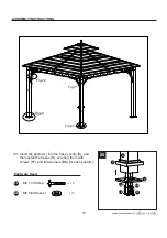 Предварительный просмотр 15 страницы Allen + Roth 0401997 Assembly Instructions Manual