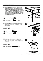 Предварительный просмотр 16 страницы Allen + Roth 0401997 Assembly Instructions Manual