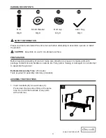 Preview for 3 page of Allen + Roth 0402109 Assembly Manual