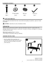 Предварительный просмотр 3 страницы Allen + Roth 0402111 Manual