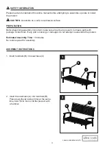 Предварительный просмотр 3 страницы Allen + Roth 0402112 Assembly Instructions Manual