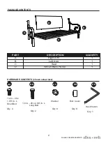 Предварительный просмотр 2 страницы Allen + Roth 0402116 Assembly Instructions Manual