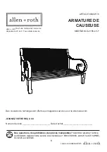 Предварительный просмотр 6 страницы Allen + Roth 0402116 Assembly Instructions Manual