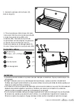 Предварительный просмотр 9 страницы Allen + Roth 0402116 Assembly Instructions Manual