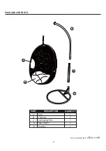 Предварительный просмотр 2 страницы Allen + Roth 0402162 Assembly Instructions Manual