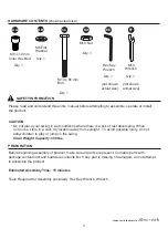 Предварительный просмотр 3 страницы Allen + Roth 0402162 Assembly Instructions Manual