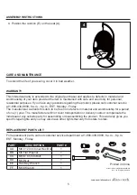 Предварительный просмотр 5 страницы Allen + Roth 0402162 Assembly Instructions Manual