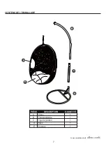 Предварительный просмотр 7 страницы Allen + Roth 0402162 Assembly Instructions Manual