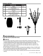 Предварительный просмотр 2 страницы Allen + Roth 0482366 Manual