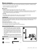 Предварительный просмотр 4 страницы Allen + Roth 0510327 Manual