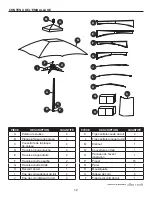 Предварительный просмотр 12 страницы Allen + Roth 0510327 Manual