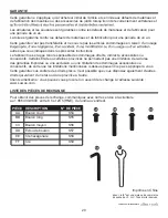 Предварительный просмотр 20 страницы Allen + Roth 0510327 Manual