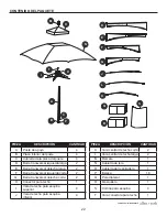 Предварительный просмотр 22 страницы Allen + Roth 0510327 Manual