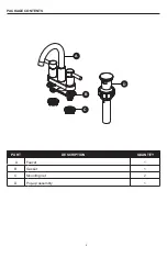 Предварительный просмотр 2 страницы Allen + Roth 0702752 Manual