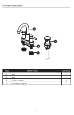 Предварительный просмотр 9 страницы Allen + Roth 0702752 Manual